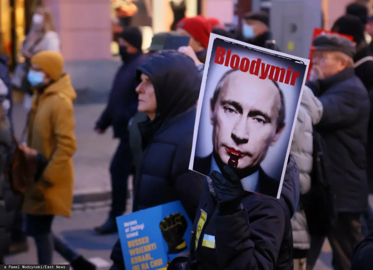 Polska - manifestacje wsparcia dla Ukrainy