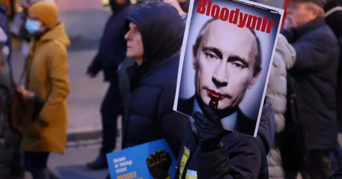 Polska - manifestacje wsparcia dla Ukrainy