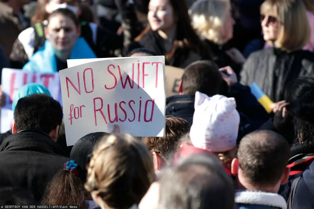 Światowe demonstracje wsparcia dla Ukrainy