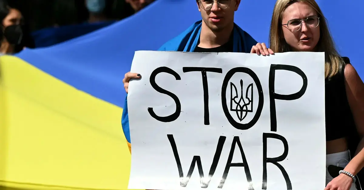 Protesty przeciwko rosyjskiej agresji