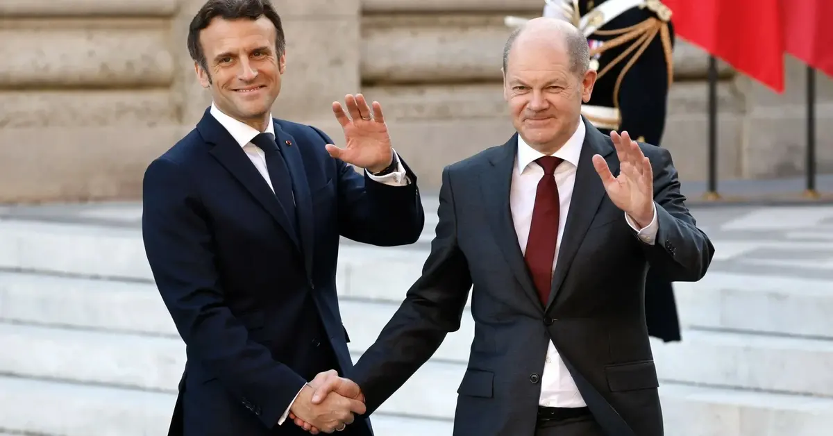 Scholz i Macron