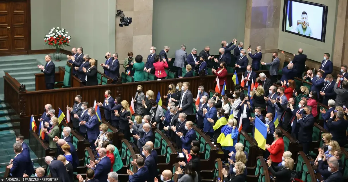 Główne zdjęcie - Wołodymyr Zełenski wystąpił podczas Zgromadzenia Narodowego. Co powiedział?