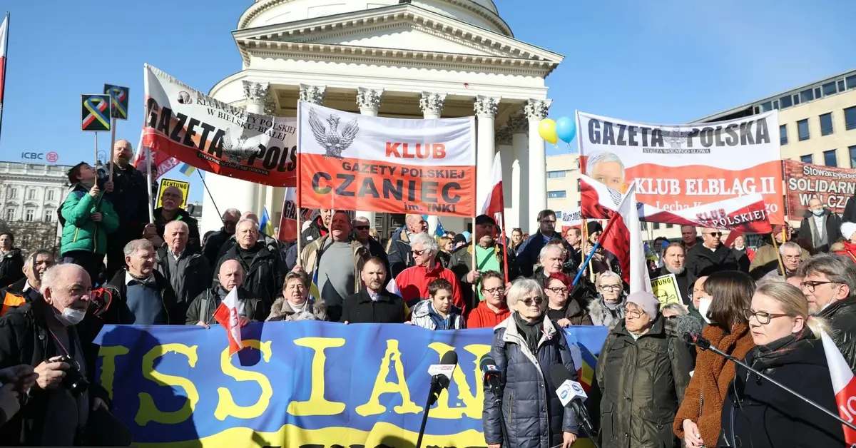 Manifestacja Klubów Gazety Polskiej