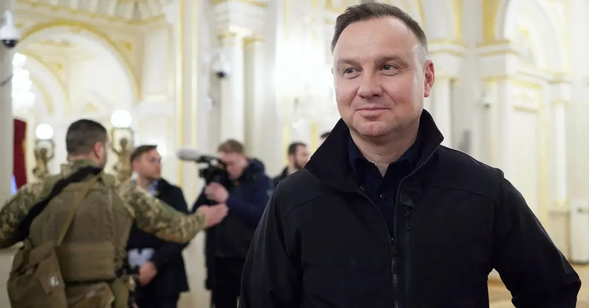 Andrzej Duda w Kijowie 
