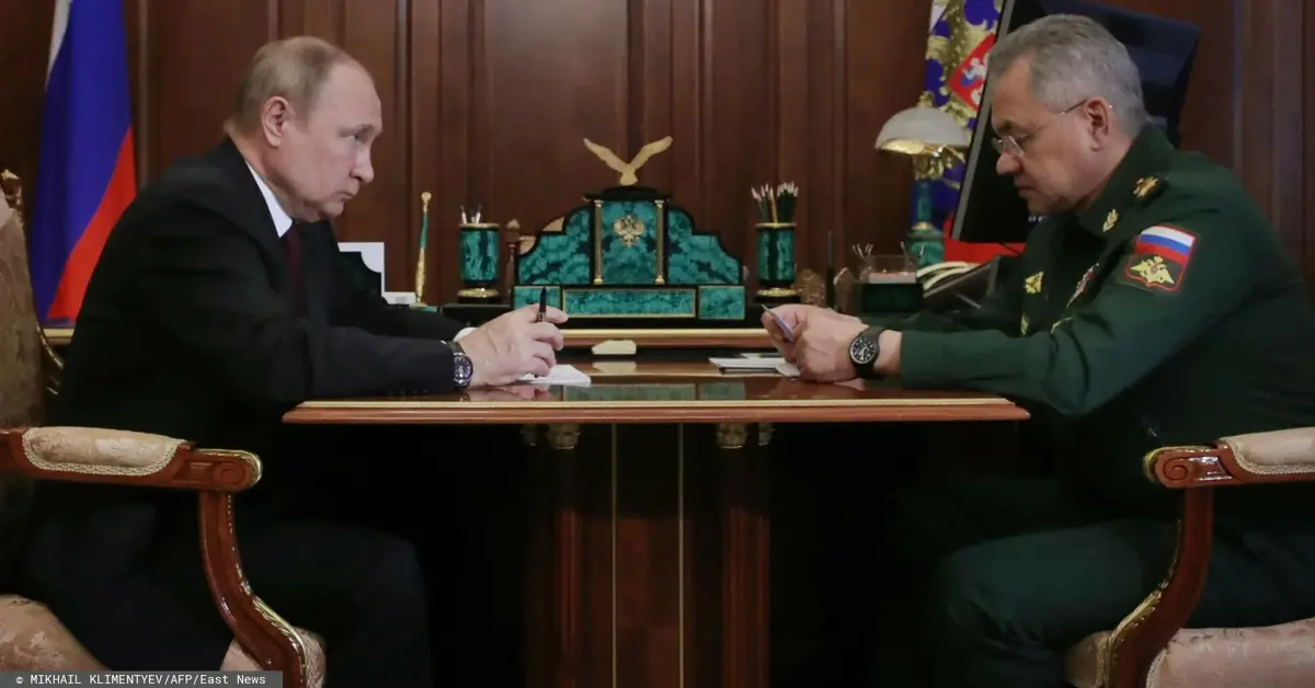 Spotkanie Siergieja Szojgu i Władimira Putina