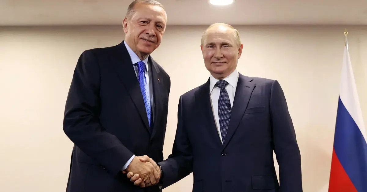 Władimir Putin i  Recep Erdogan