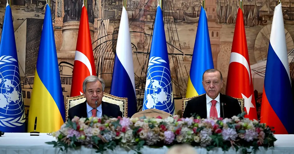 Guterres i Erdogan