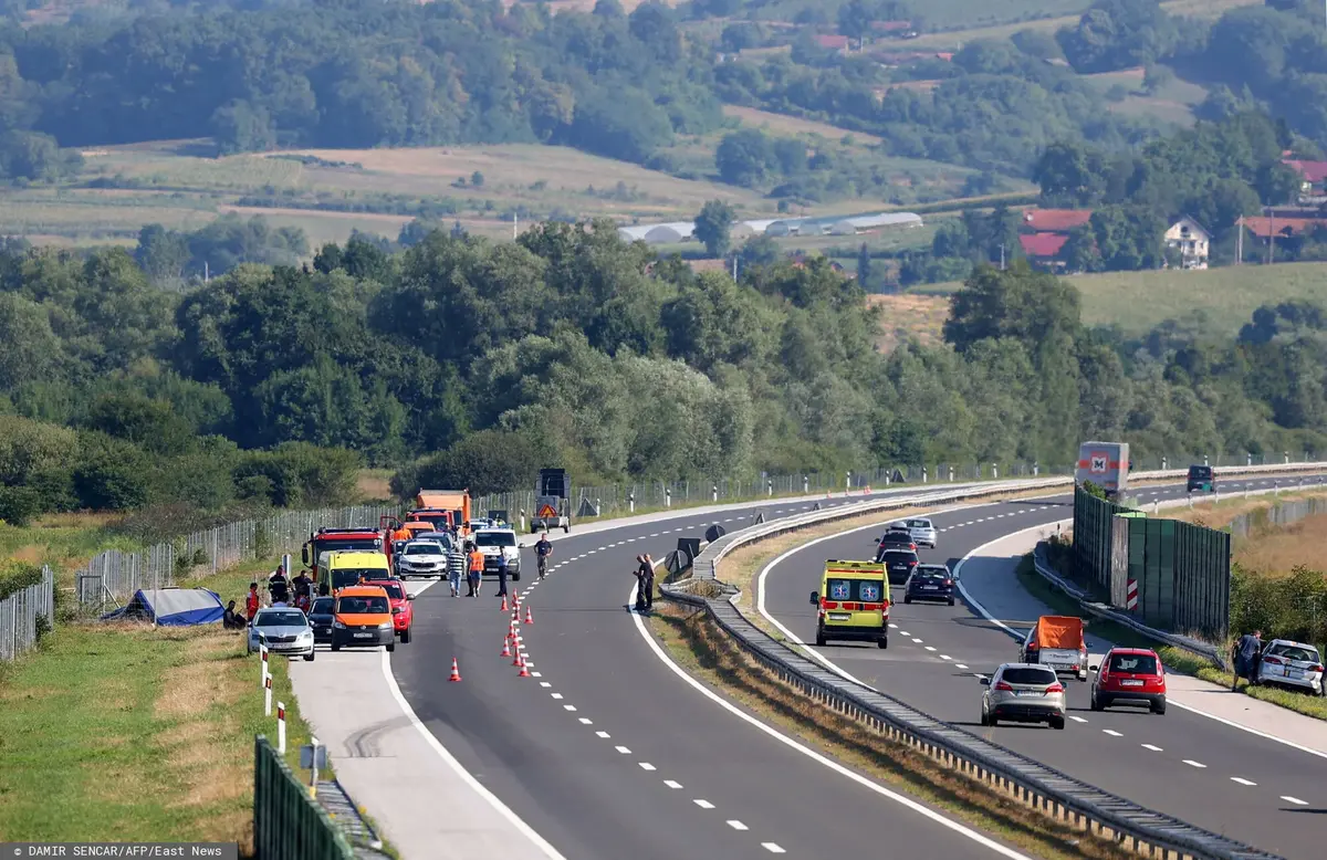 wypadek polskiego autokaru