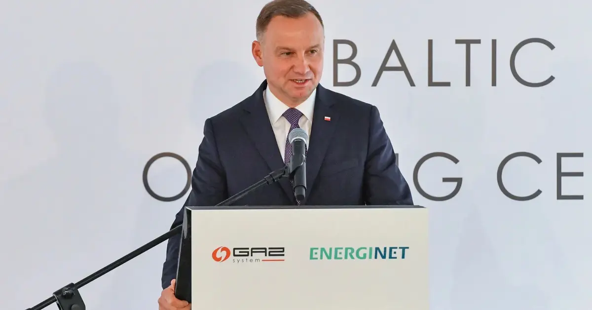 Główne zdjęcie - Baltic Pipe oficjalnie otwarty. Andrzej Duda naprawdę się wzruszył