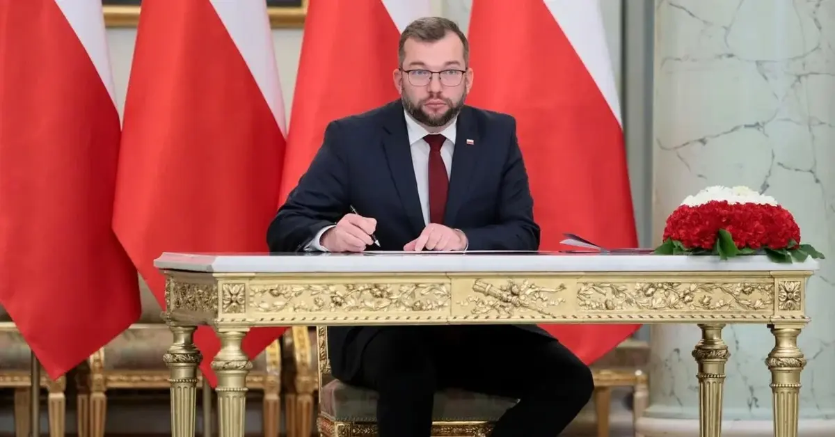 Grzegorz Puda w Pałacu Prezydenckim