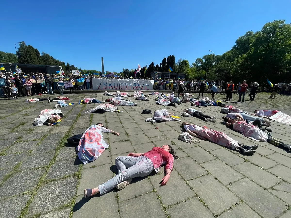 protesty przeciwko wojnie