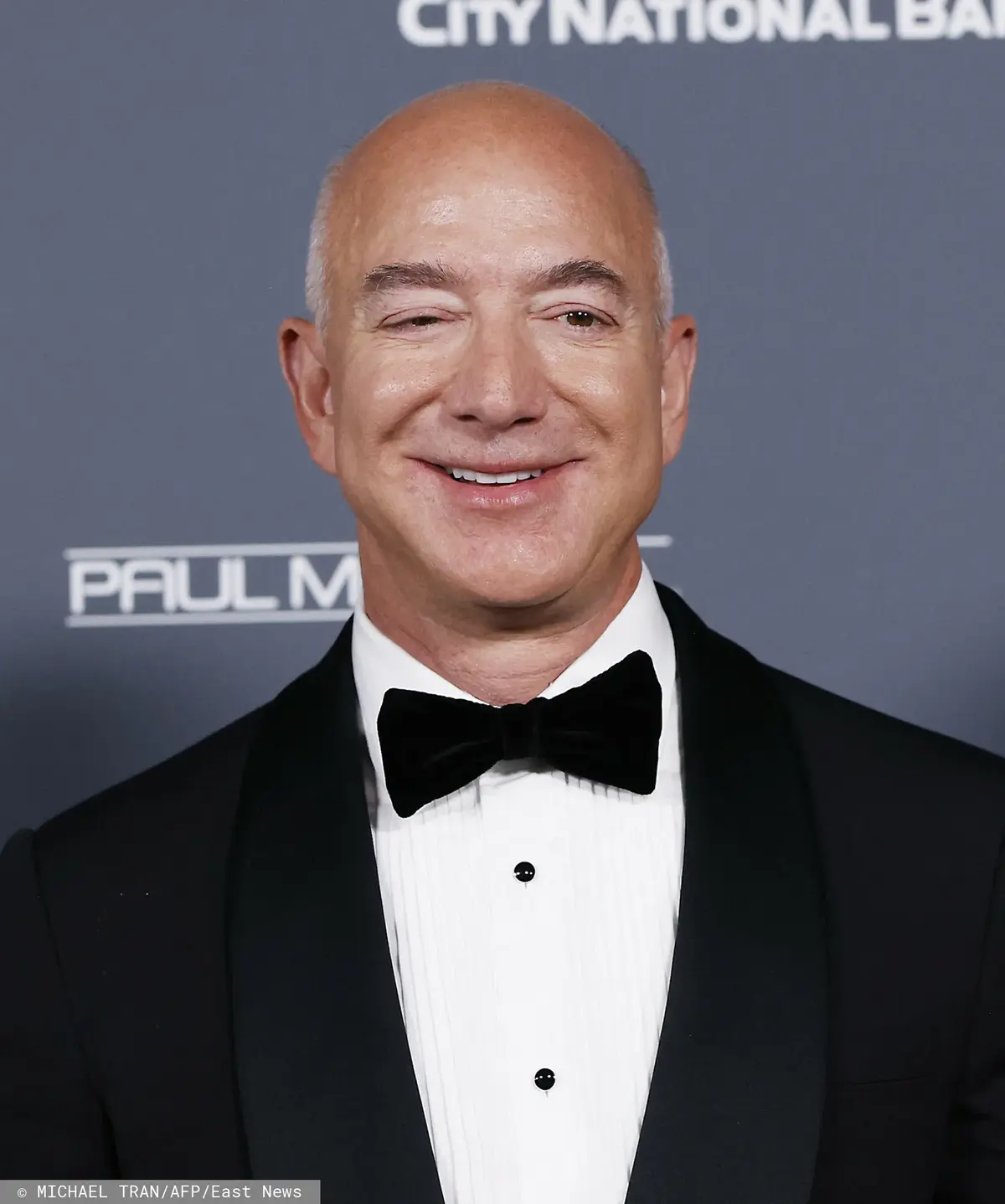 Jeff Bezos na gali Baby2Baby