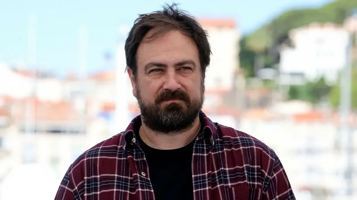 Justin Kurzel - zdjęcie z promocji filmu "Nitram" na festiwalu w Cannes