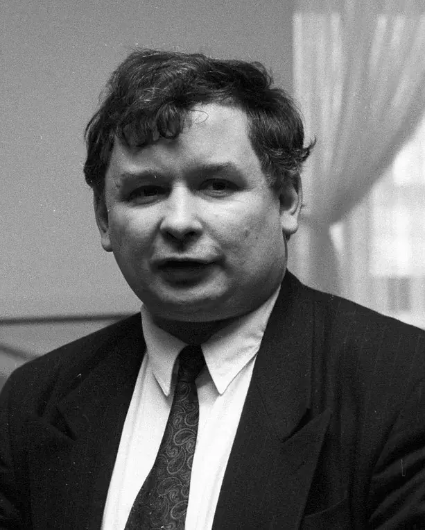 Jarosław Kaczyński w 1991  roku