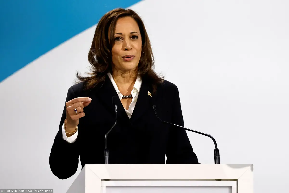 Kamala Harris w Paryżu