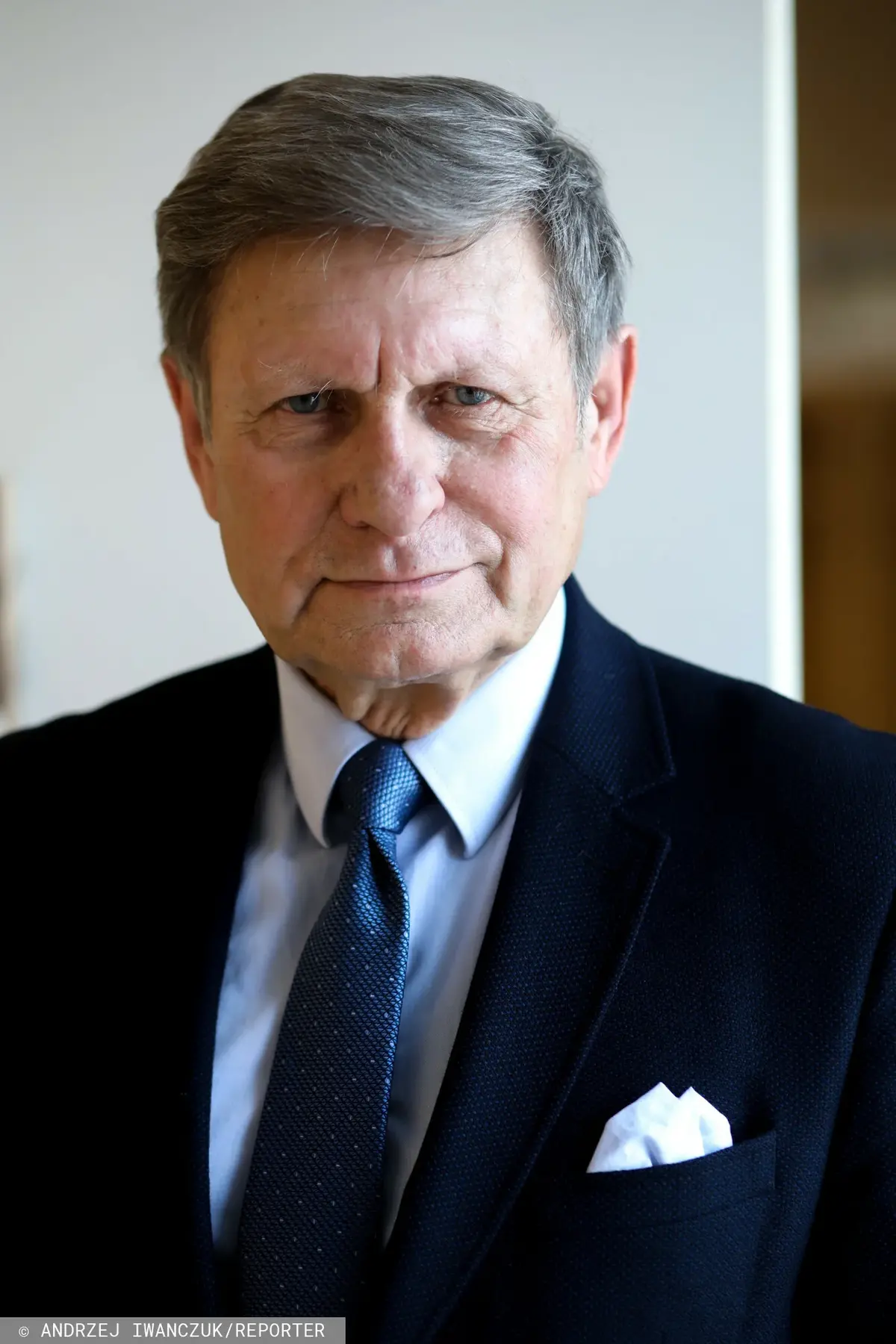 Leszek Balcerowicz na spotkaniu w prokuraturze