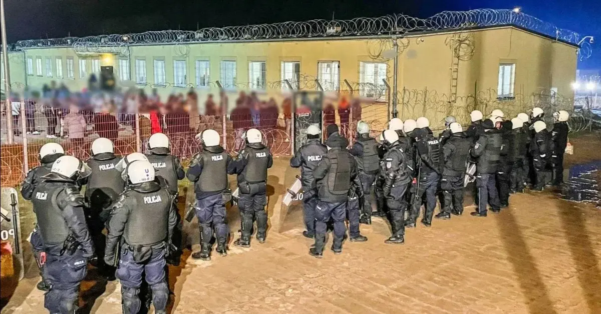 Wędrzyn, bunt cudzoziemców
