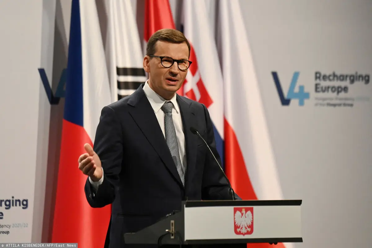 Mateusz Morawiecki przemawia