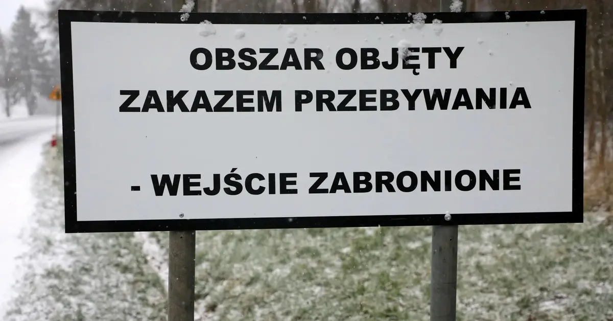 Zakaz przebywania