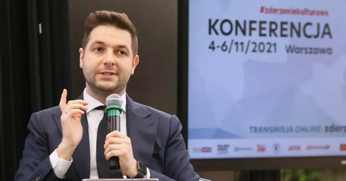 Patryk Jaki podczas trzydniowej konferencji "Zderzenie Kulturowe w UE. Dostosowac sie czy walczyc"