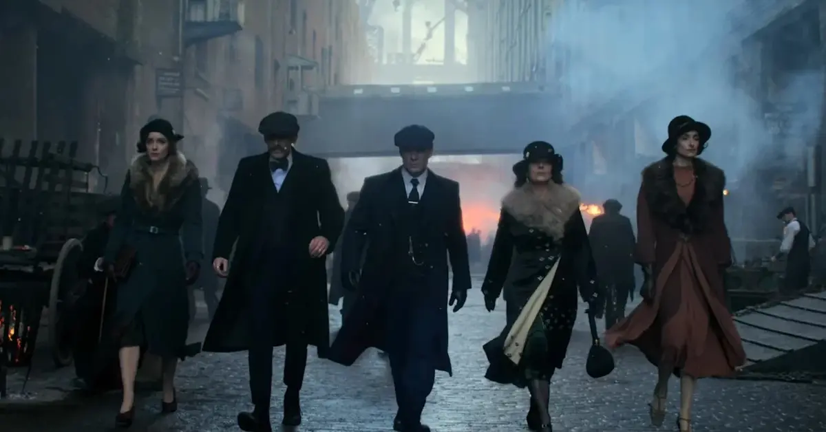 Kadr z serialu Peaky Blinders.