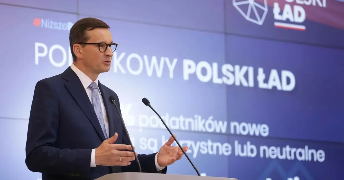 Mateusz Morawiecki prezentuje Polski Ład