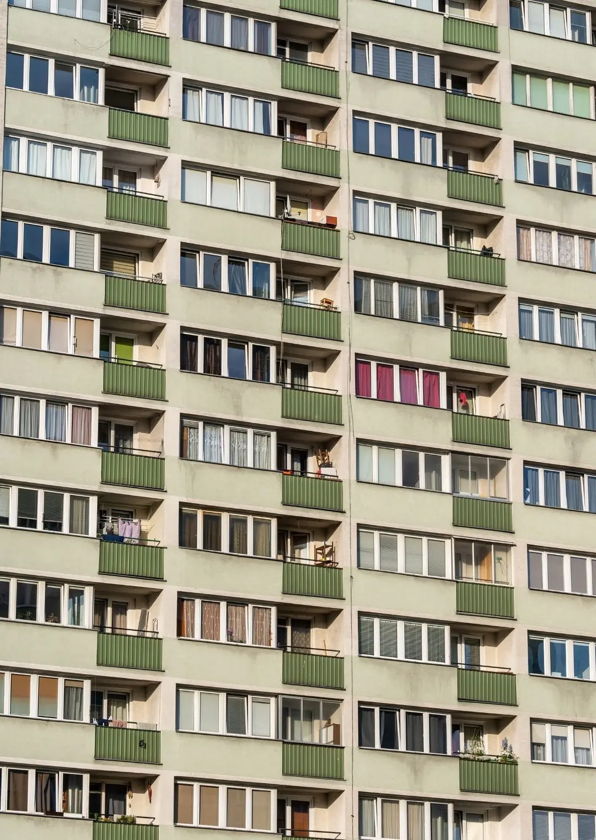 Blokowisko w PRL