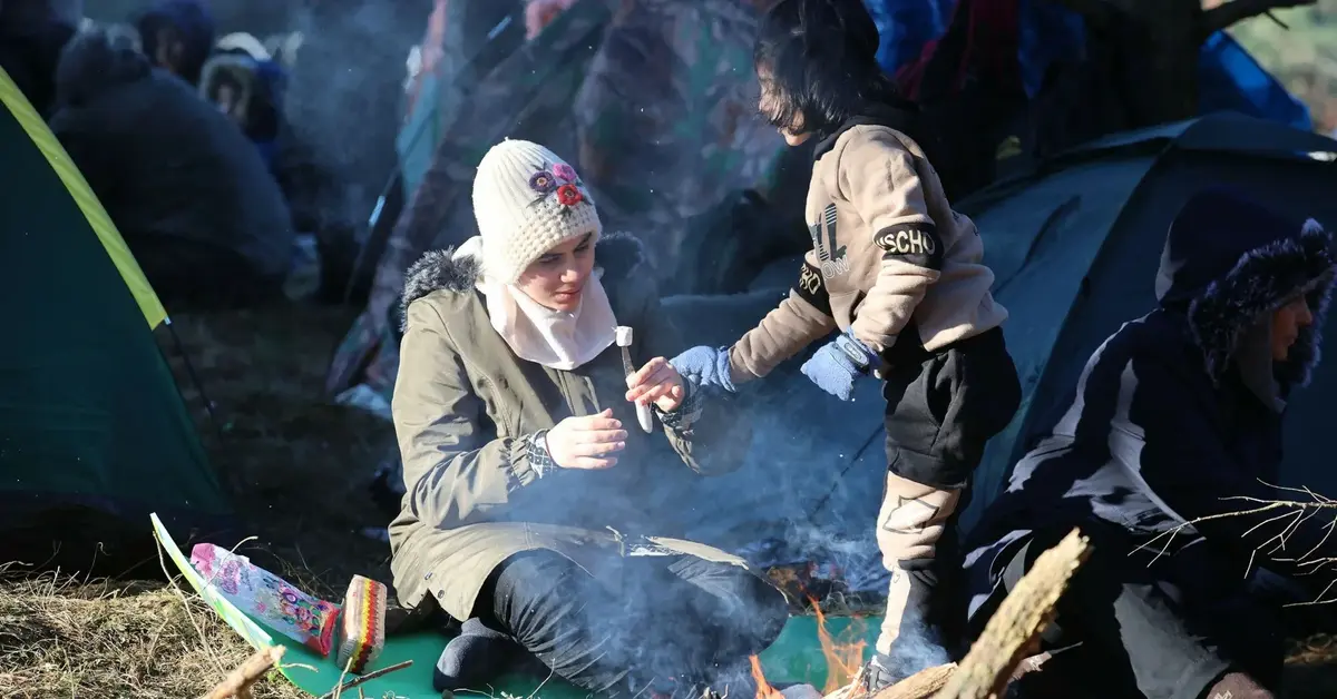 Uchodźcy na granicy