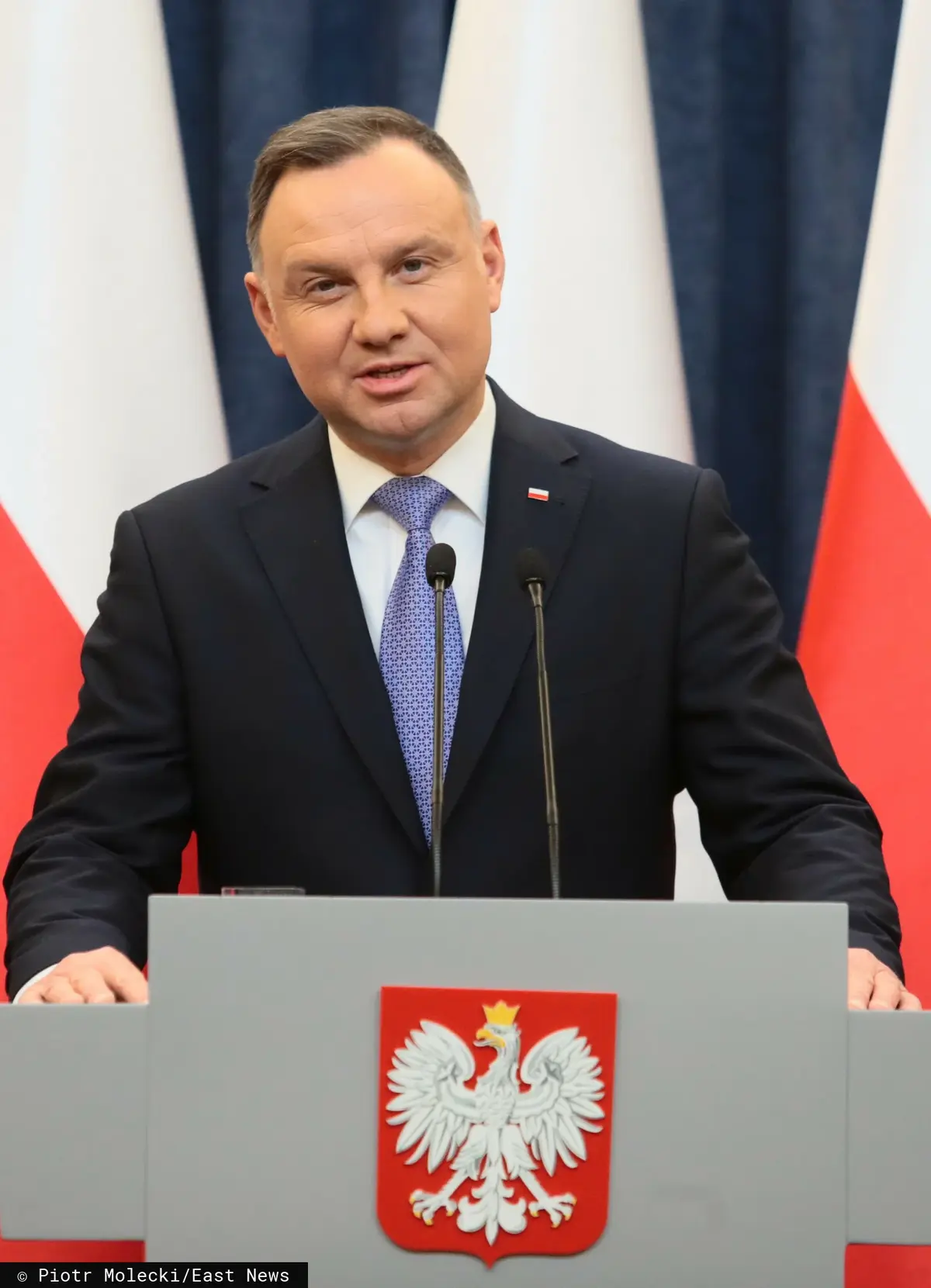 Andrzej Duda przemawia
