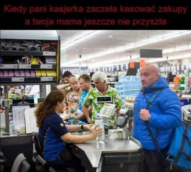 Marcin Najman w niebieskiej kurtce