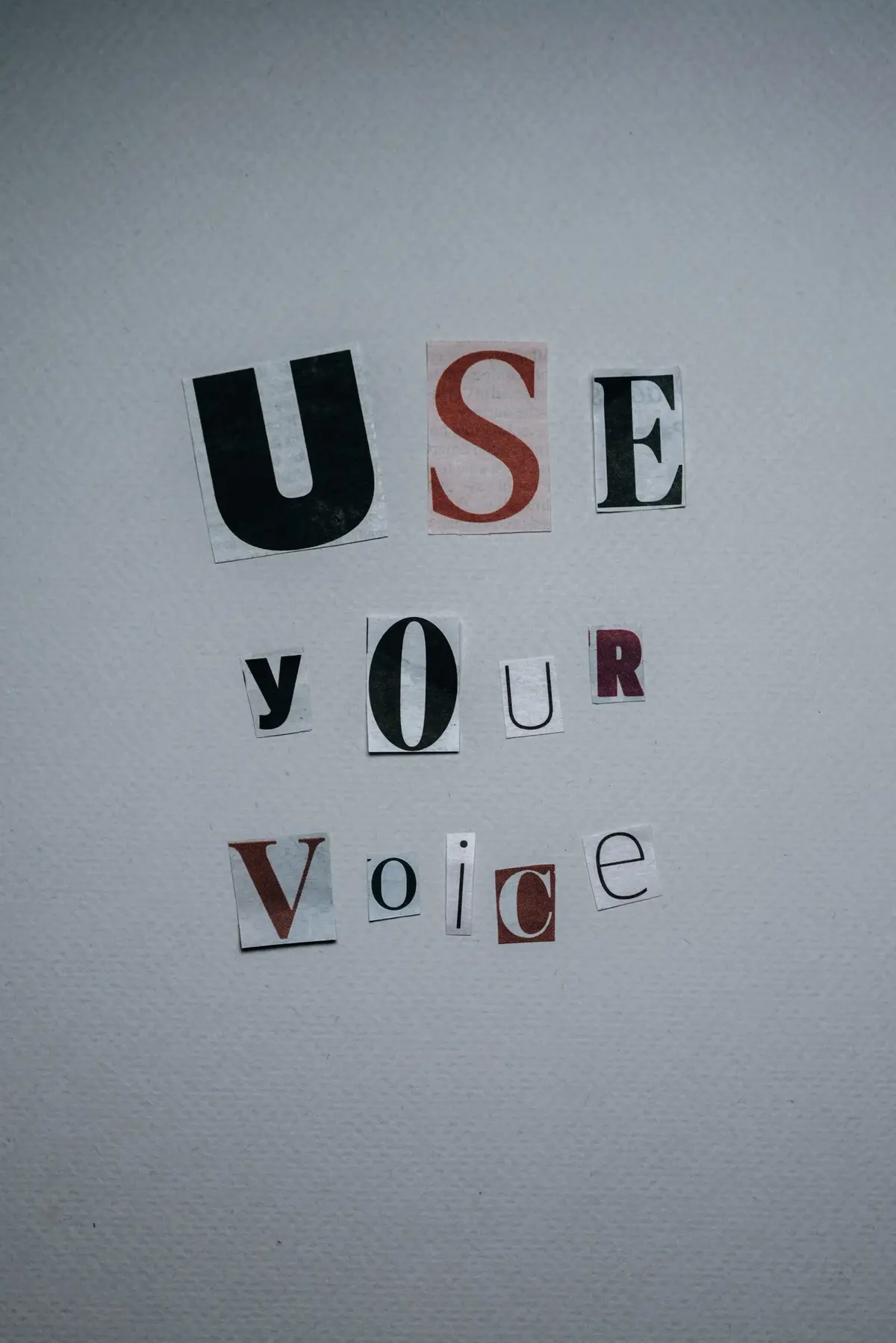 Napis use yout voice