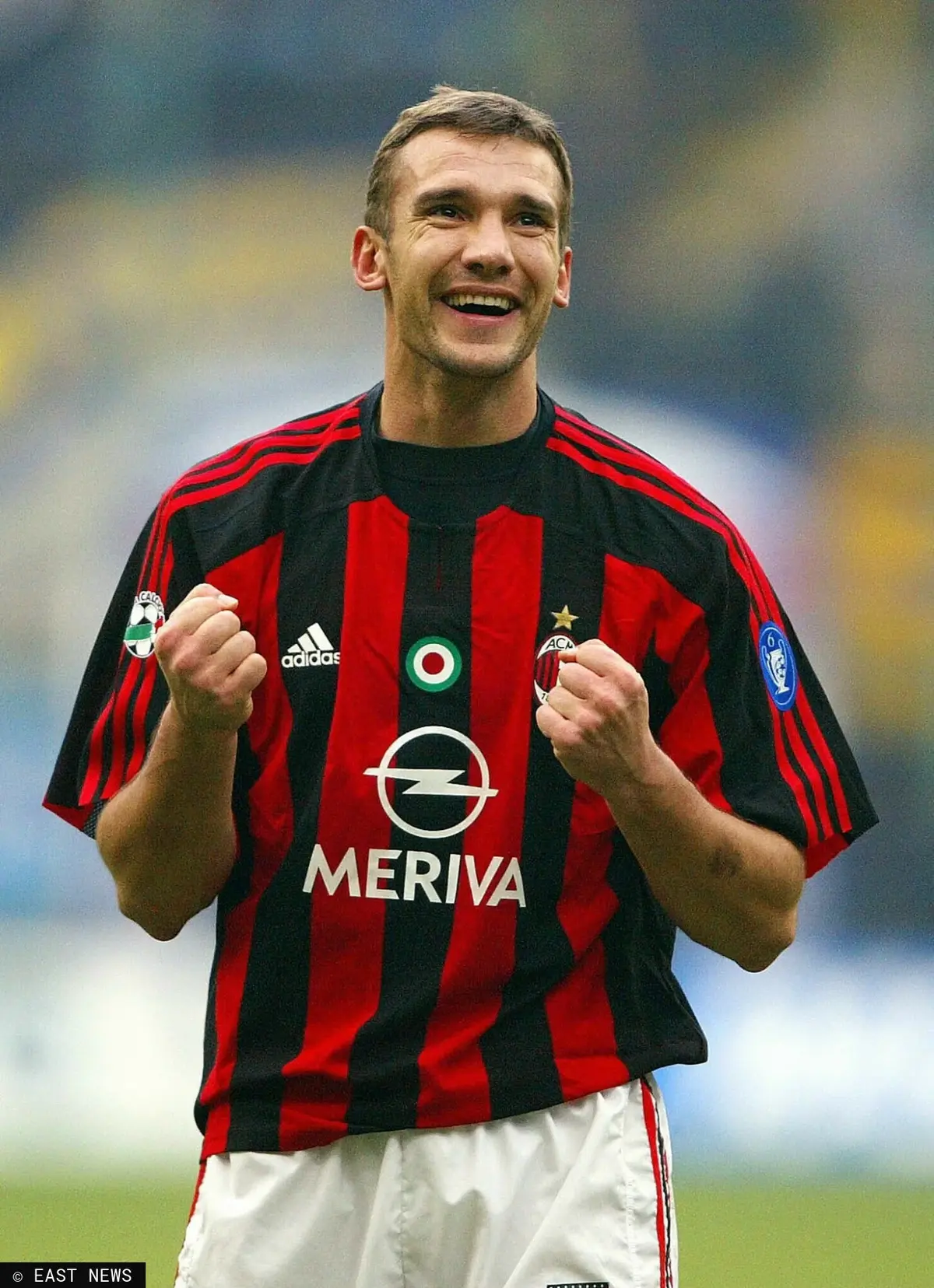 Andrij Szewczenko w barwach AC Milan 2003