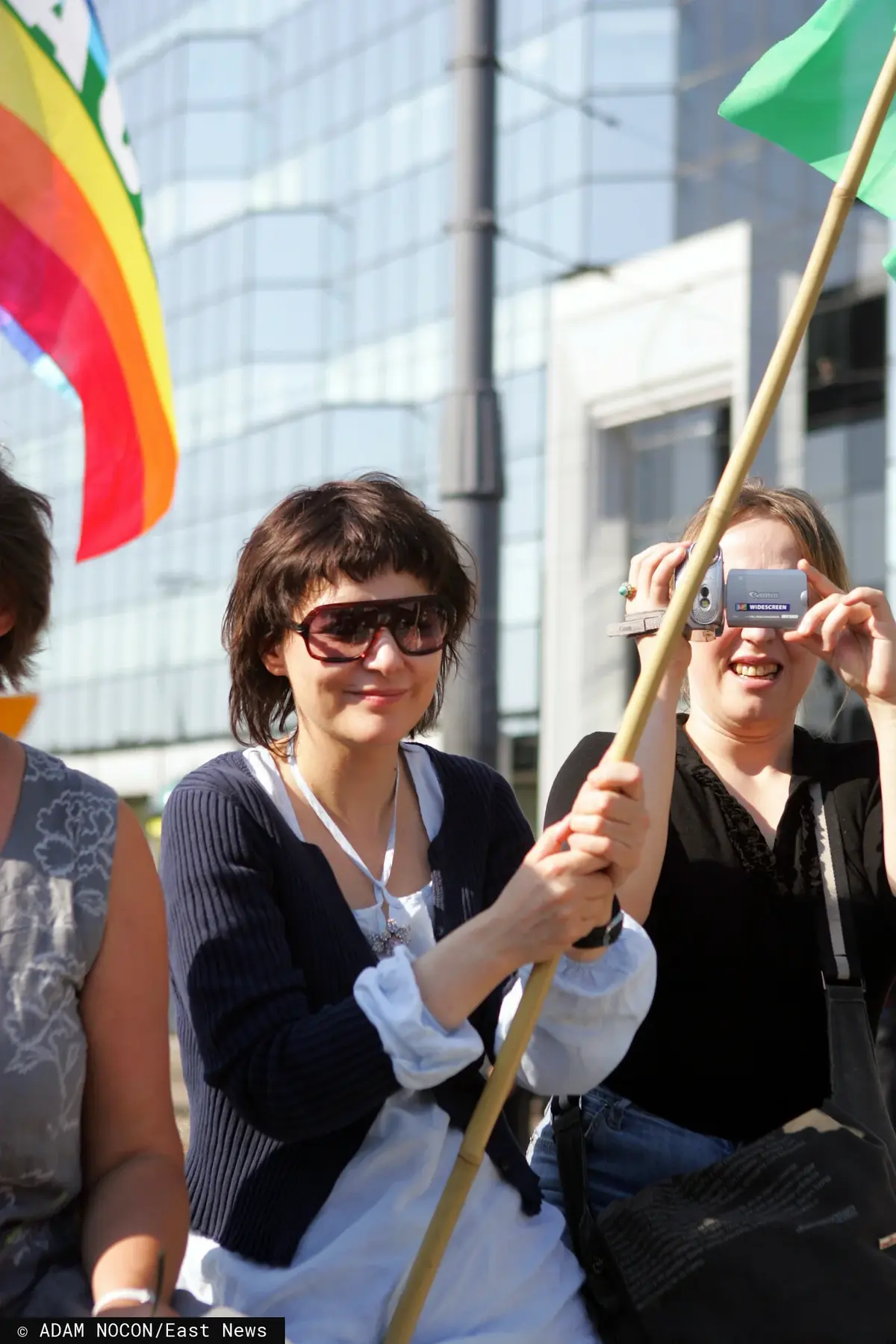 Kazimiera Szczuka podczas Parady Równości