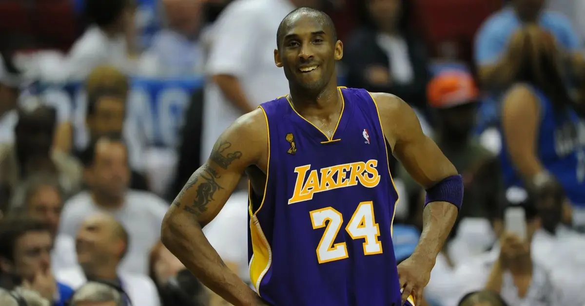 Kobe Bryant podczas meczu Los Angeles Lakers
