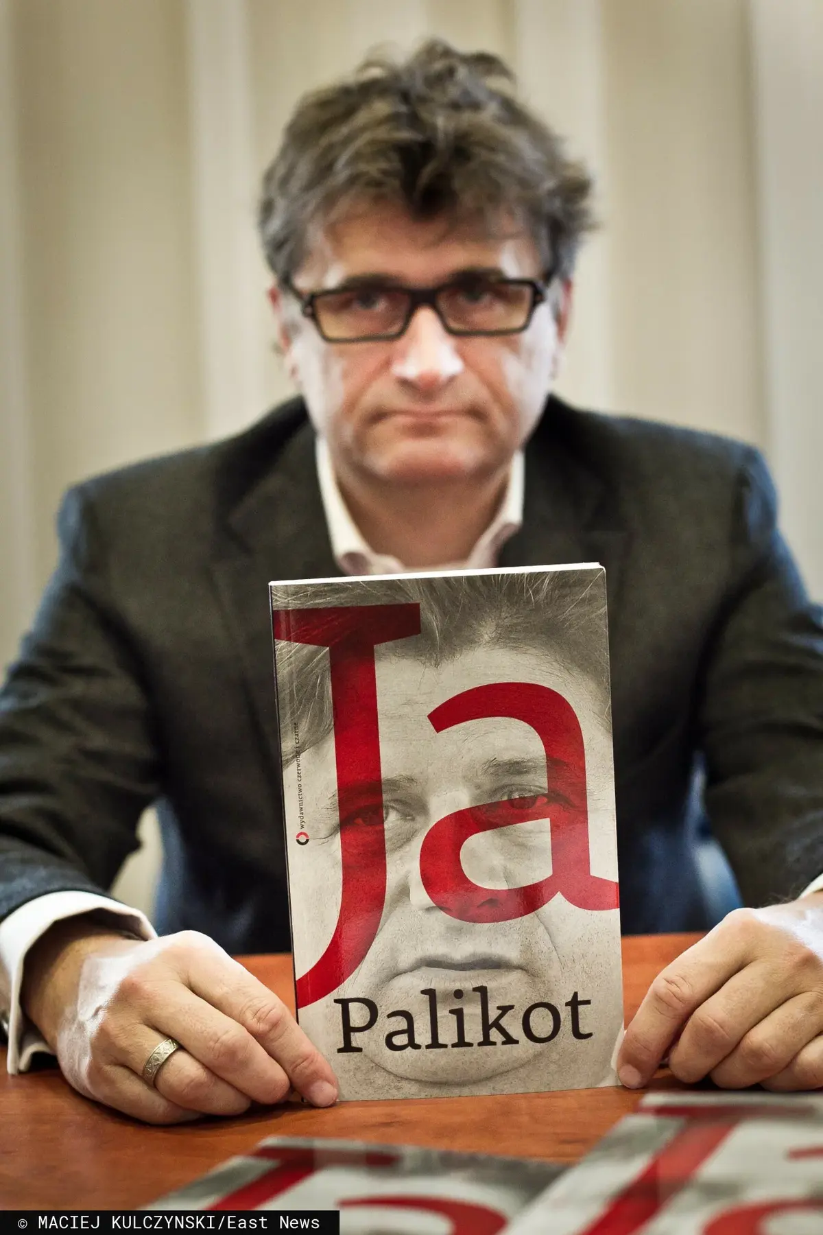 Janusz Palikot podczas promocji książki "Ja Palikot"