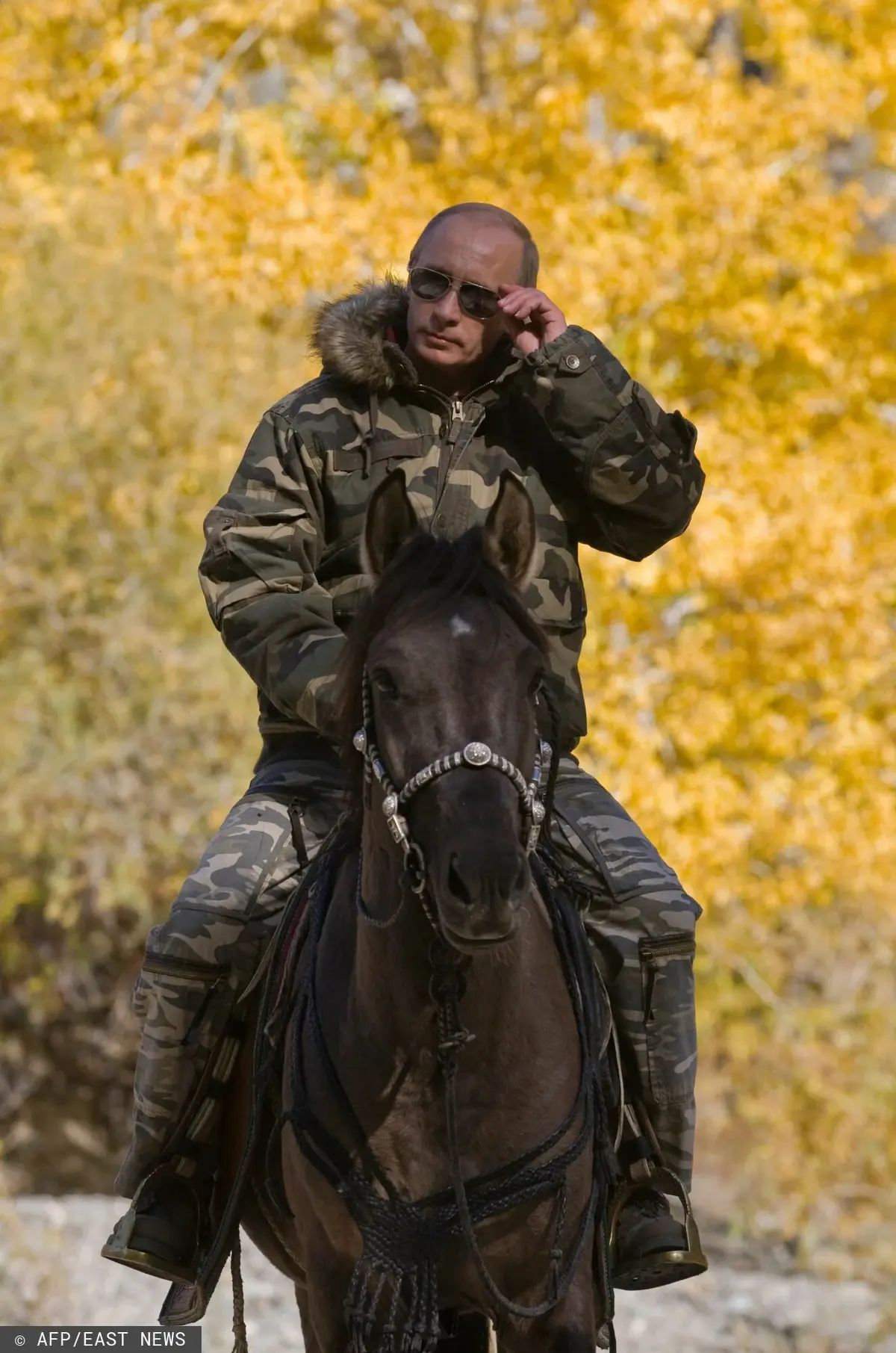 Putin na koniu
