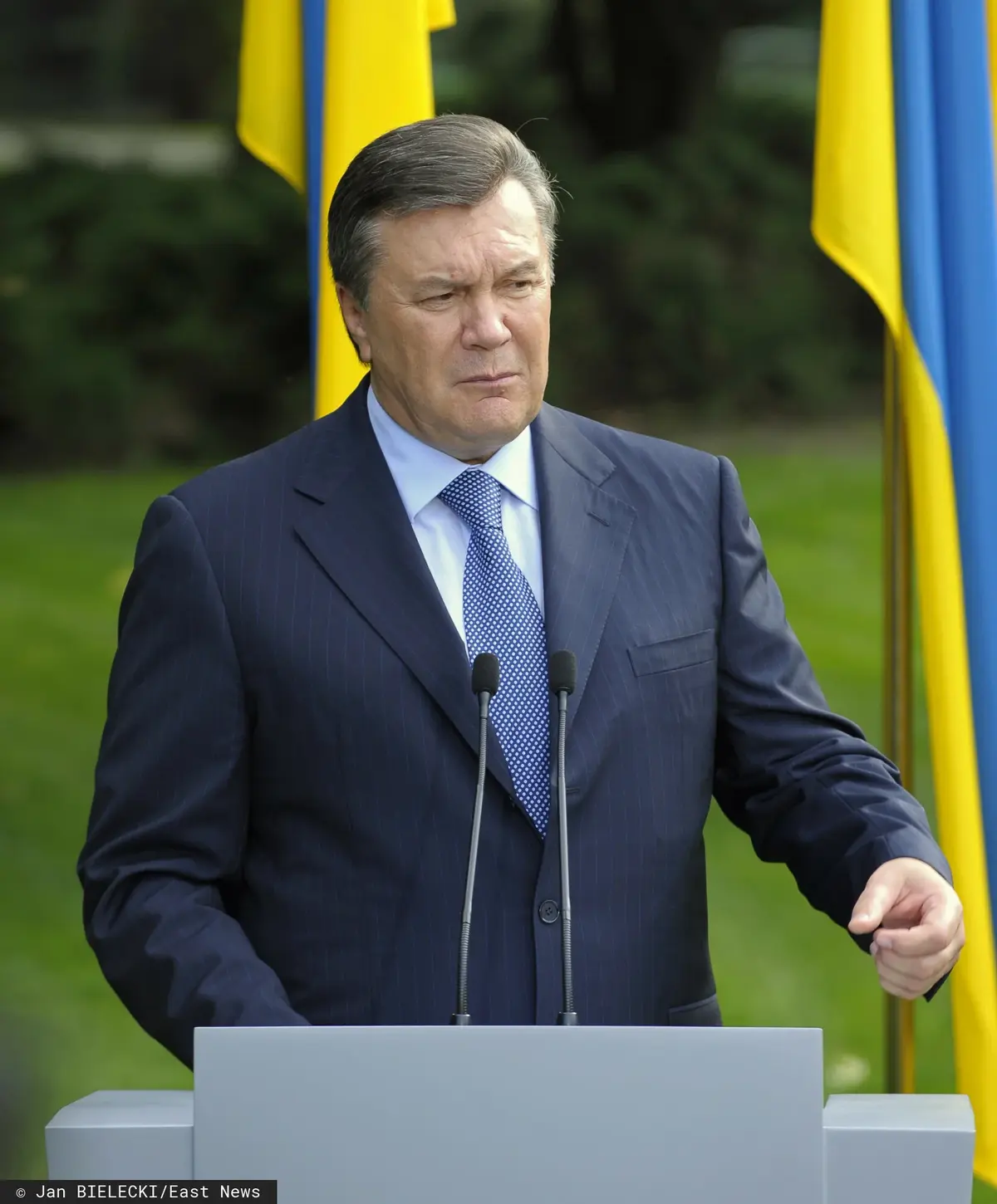Spotkanie Prezydentów Bronislawa Komorowskiego z Wiktorem Janukowyczem