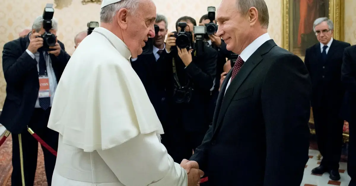 Główne zdjęcie - Papież Franciszek chce spotkać się z Putinem. Ma zamiar pojechać do Moskwy