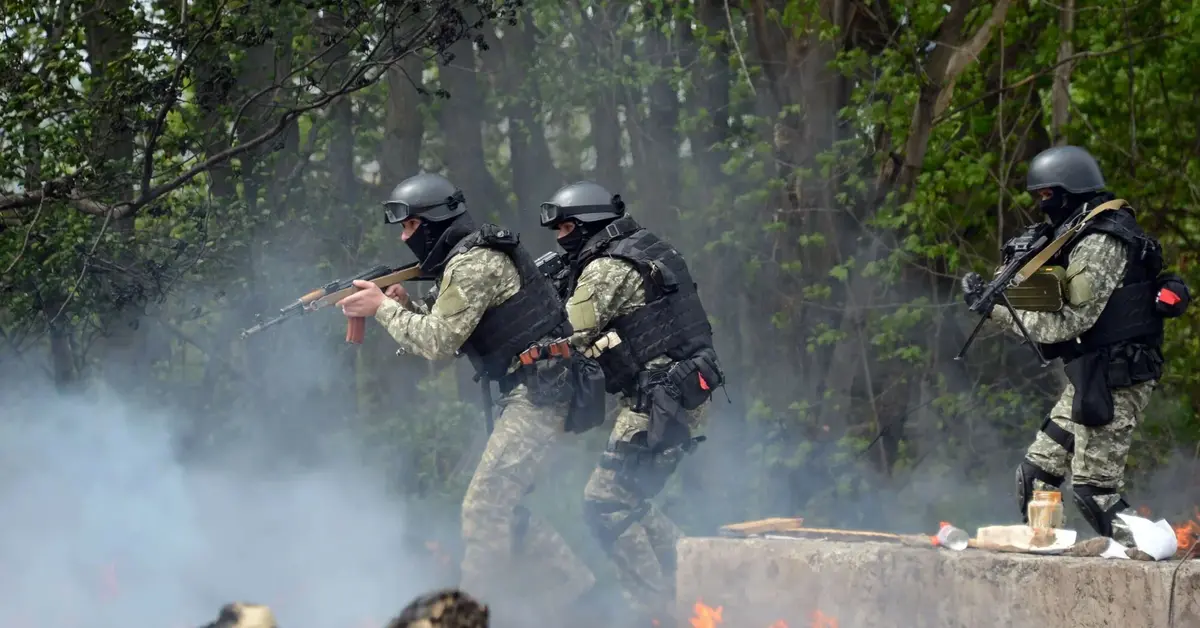 Główne zdjęcie - Ukraińskie siły specjalne działają na terenie Rosji. Toczą się walki o Wyspę Węży
