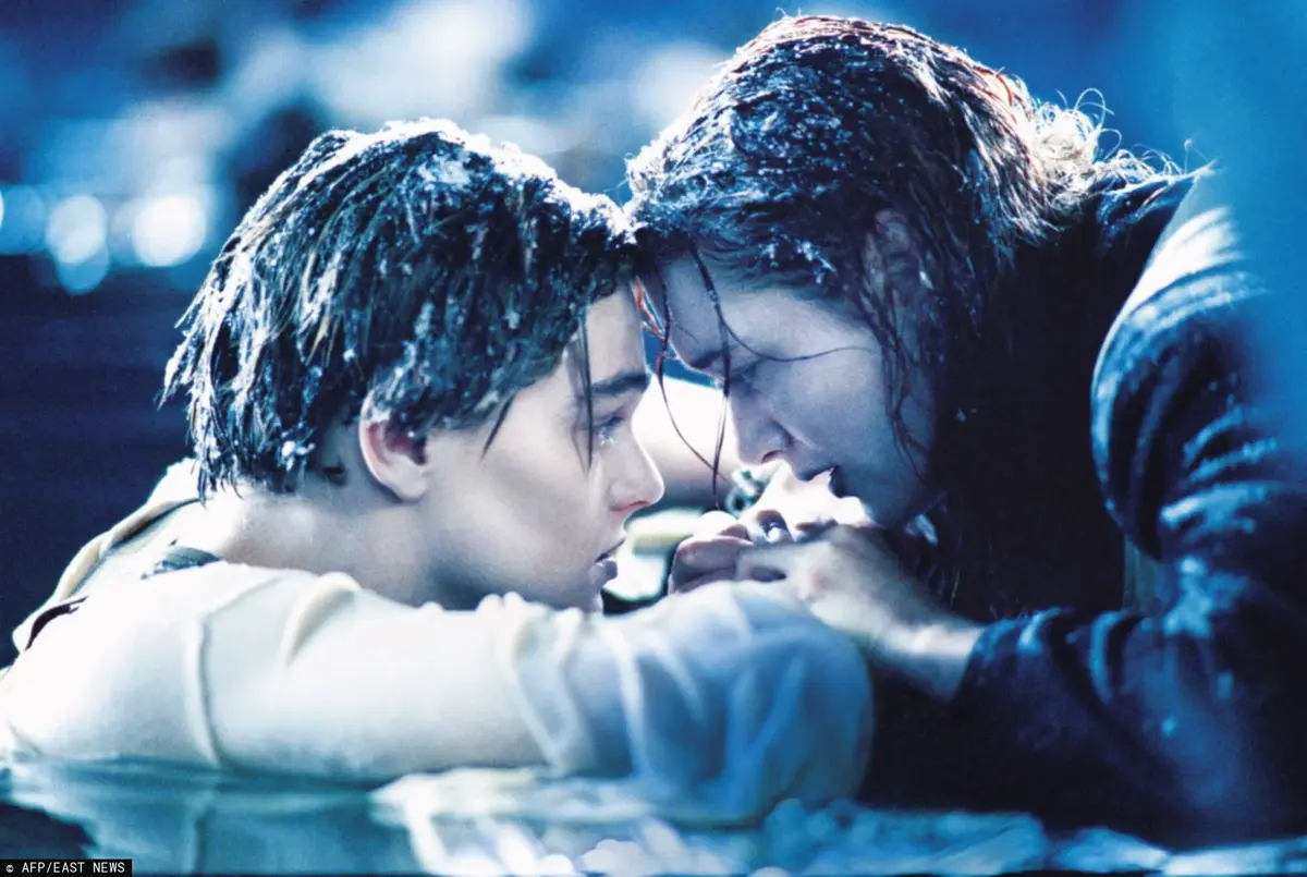 Leonardo DiCaprio- kadr z filmu „Titanic"