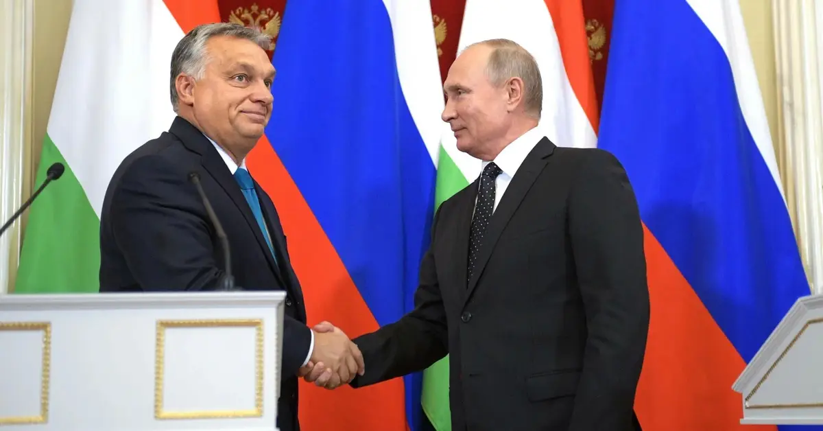 Viktor Orban i Władimir Putin