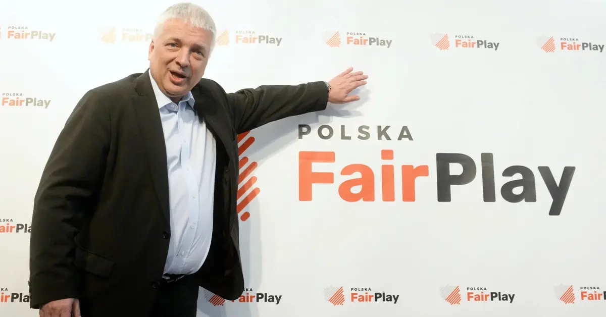 Konferencja prasowa Roberta Gwiazdowskiego, założyciela ruchu Polska Fair Play