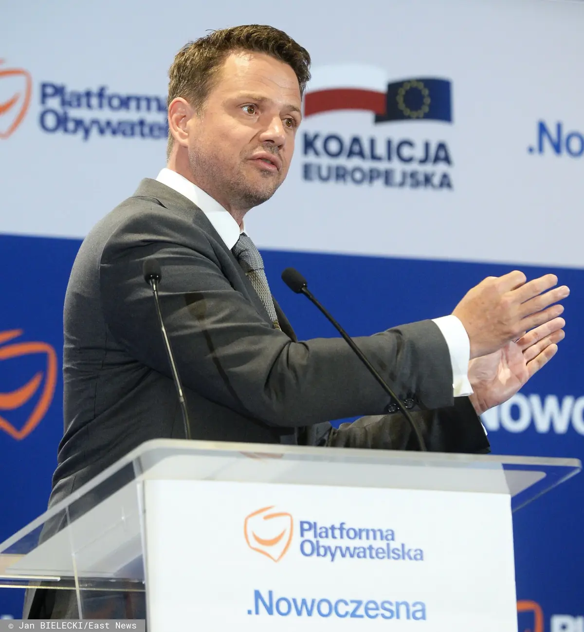 Rafał Trzaskowski podczas Rady Krajowej Platformy Obywatelskiej