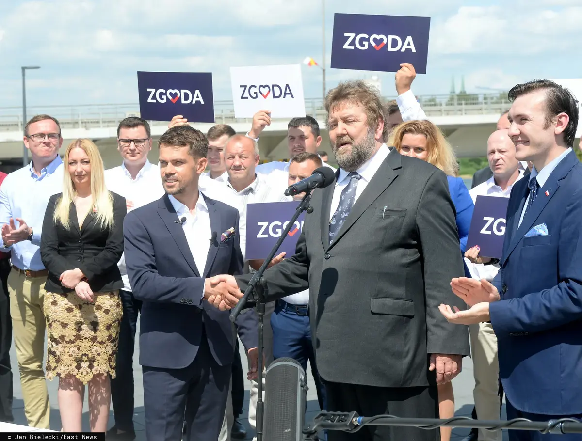 Stanisław Żółtek z Michałem Kołodziejczykiem w 2019 roku