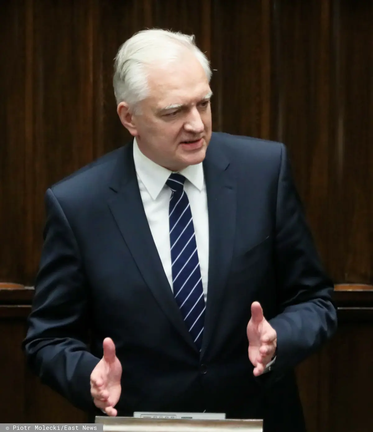 Jarosław Gowin podczas posiedzenia Sejmu IX kadencji