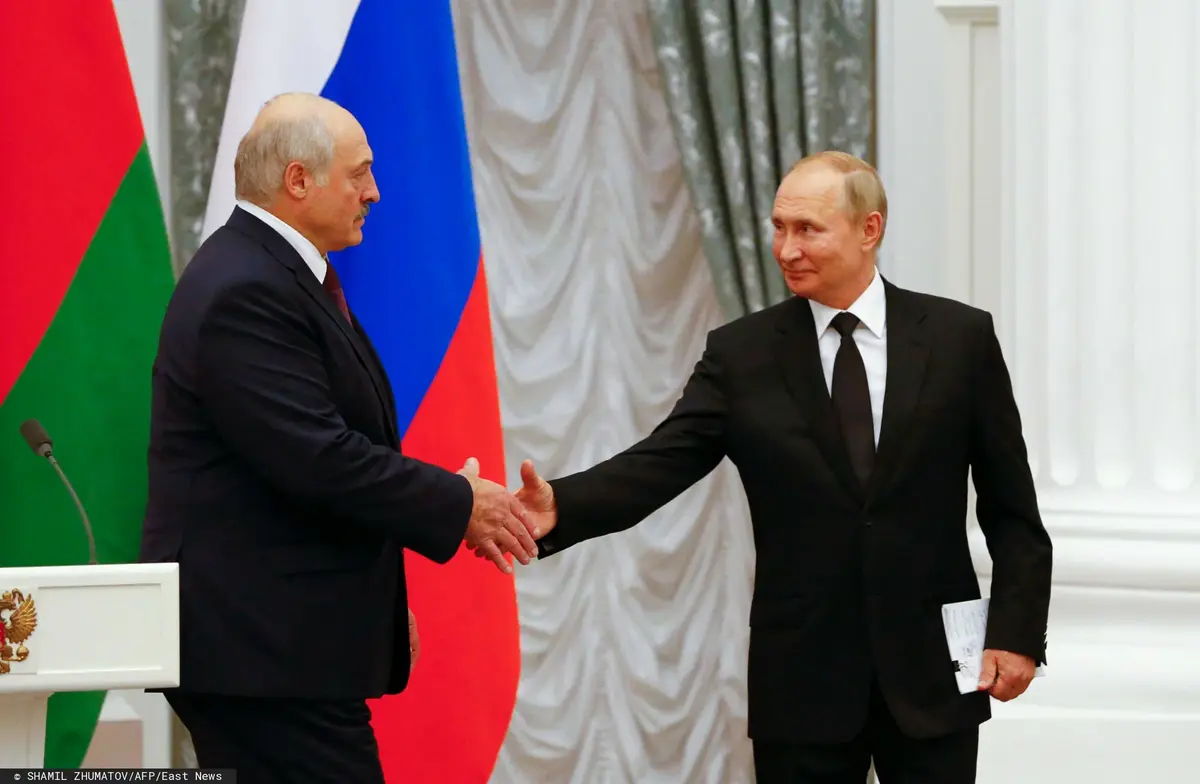 Spotkanie Putina z Łukaszenką w Moskwie