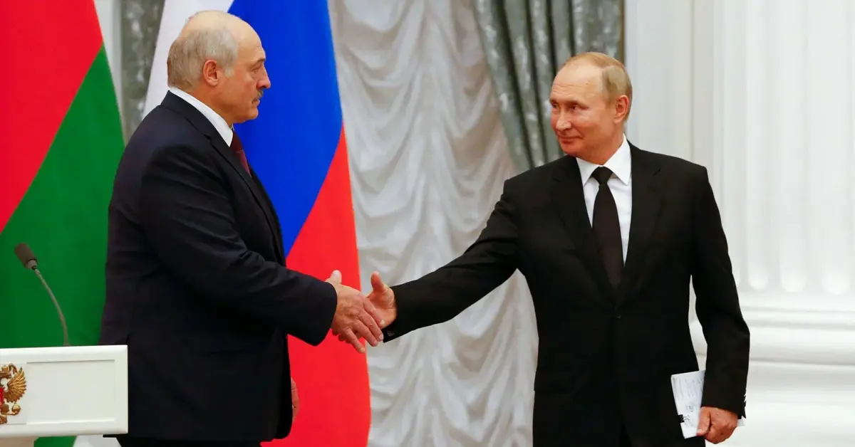 Główne zdjęcie - Kolejne spotkanie Putina i Łukaszenki. Bredzili i marzyli o kosmosie