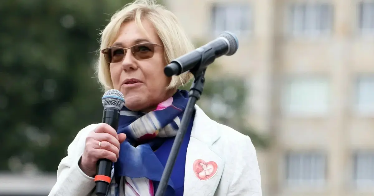 Barbara Nowak na Narodowym Marszu Życia i Rodziny