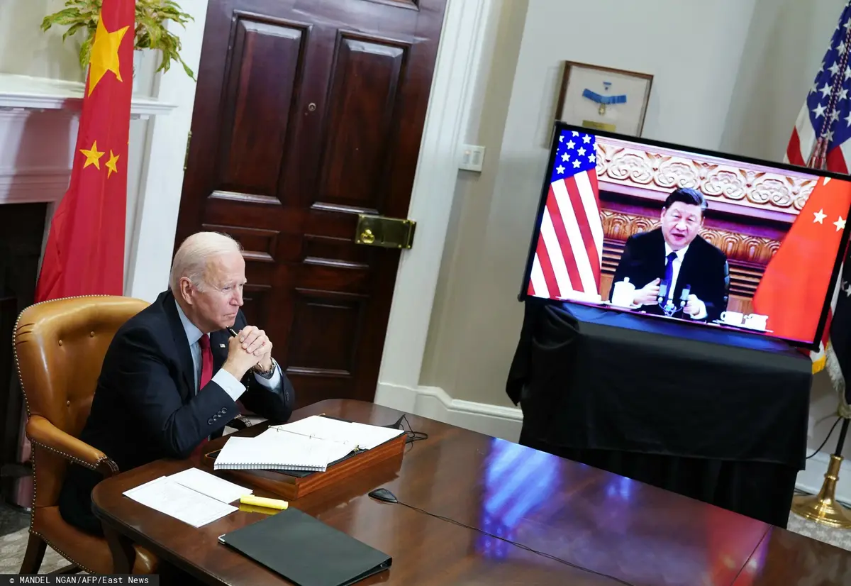 Spotkanie Joe Biden i Xi Jinpingiem