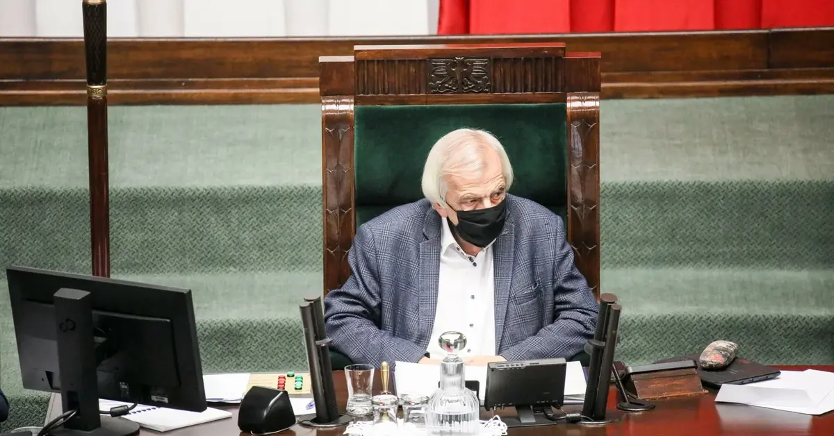 Ryszard Terlecki w Sejmie.